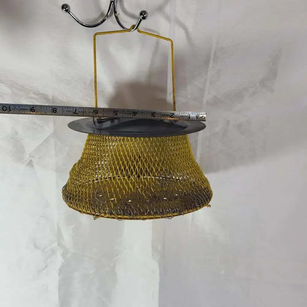 No-No Sunflower Seed Wild Bird Feeder with Mesh Basket